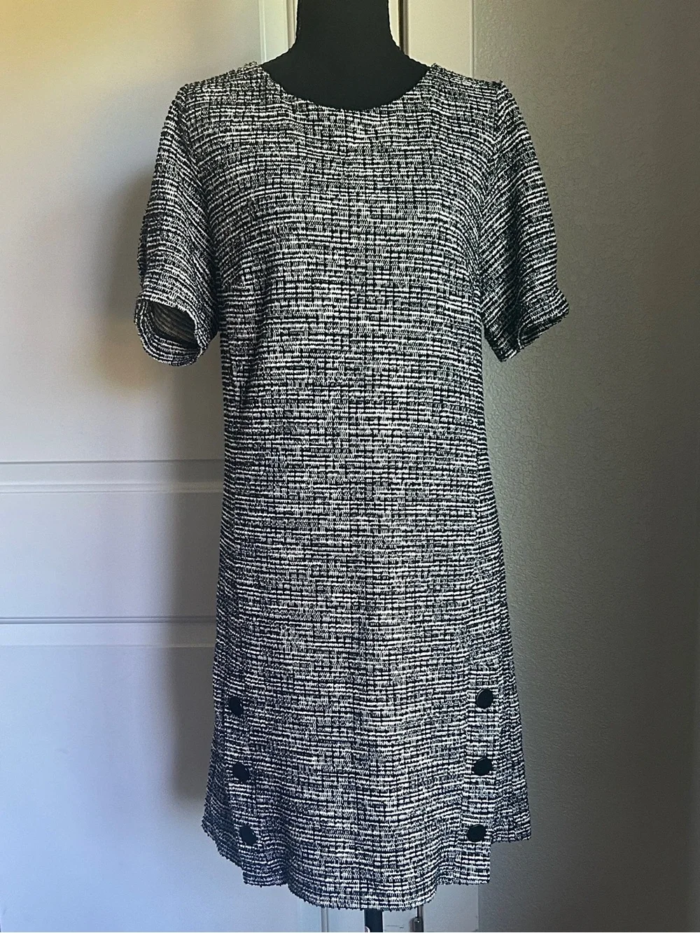 NWT LOFT Tweed Shift Dress - Picture 2 of 6